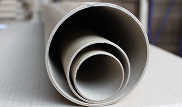 large diameter cardboard tubes