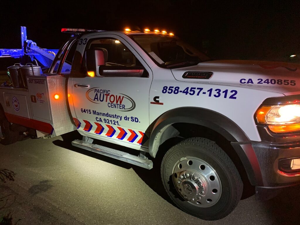 accident roadside assistance in San Diego